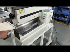 ألومنيوم V قطع جهاز فصل PCB أقصى قطع الطول قابلة للتخصيص الحد الأدنى من السرعة 0-400mm/S