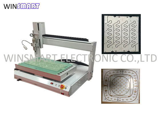 شراء Benchtop Spindle Motor PCB Depaneling Router Machine 400x400mm online manufacture