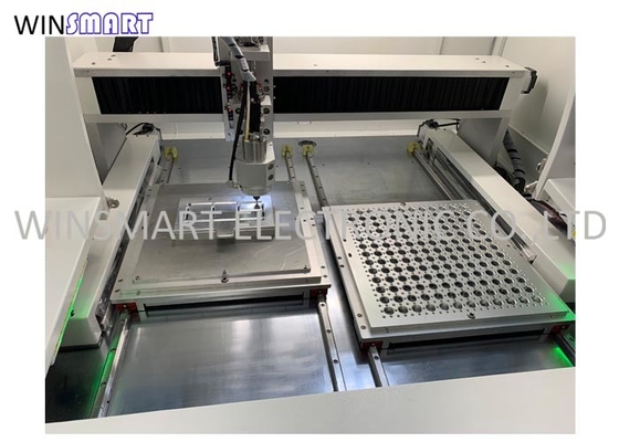 مزدوج الجدول التلقائي آلة قطع ثنائي الفينيل متعدد الكلور PCB Depaneling معدات التوجيه