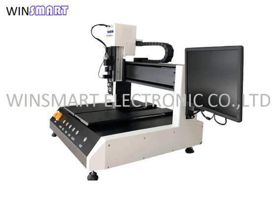 موزع معجون SMT لسطح المكتب ذو طاولة مزدوجة 200x300mm