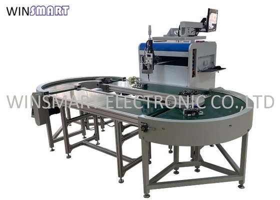 شراء 100٪ حالة قابل للتدوير Smt آلة موزعة الغراء مع تدريب المقدمة ومجلس العمل الحزام الناقل online manufacture