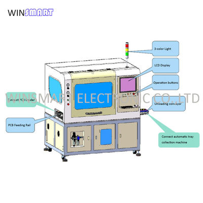 شراء طاولة مزدوجة مزدوجة الفول أوتوماتيكي جداول PCB آلة الدرج online manufacture