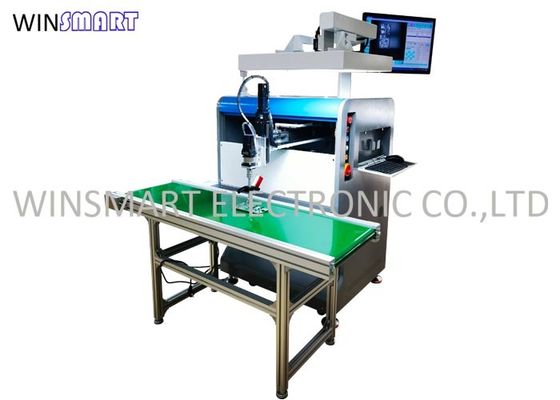 شراء الكاميرا خط توزيع الصمغ SMT ذو الحجم العالي يعمل مع الناقل online manufacture