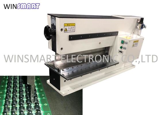 Max 2mm Clearance Metal Core Guillotine PCB Cutter with Adjustable Pressure for V Cut PCB Depaneling