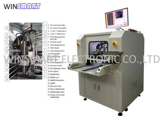 شراء CNC Router PCB Milling 1.8KW ، 380V مكنسة كهربائية PCB آلة طحن online manufacture