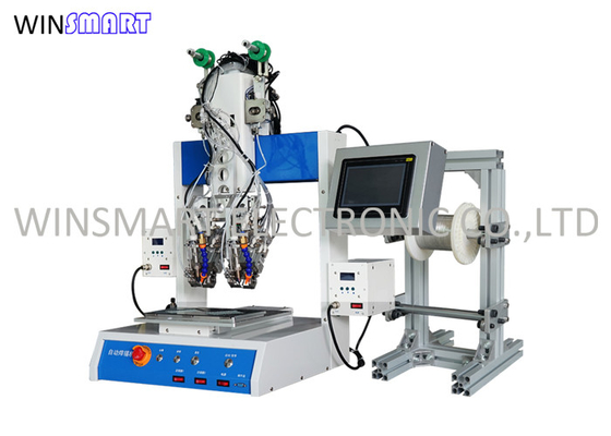 شراء سطح المكتب التلقائي آلة لحام مزدوج رئيس روبوت لحام online manufacture