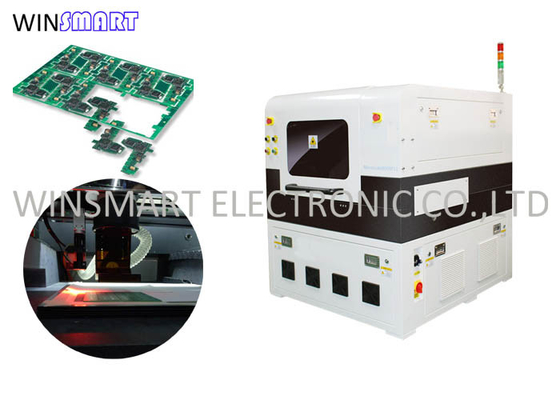 نظام تحديد المواقع CCD آلة ليزر ثنائي الفينيل متعدد الكلور FR4 FPC آلة إزالة لوحة ليزر PCB