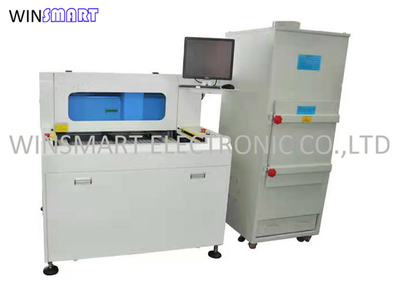 مزدوج الجدول عالية السرعة أربعة محاور البصرية PCB راوتر طحن القاطع 350x400mm