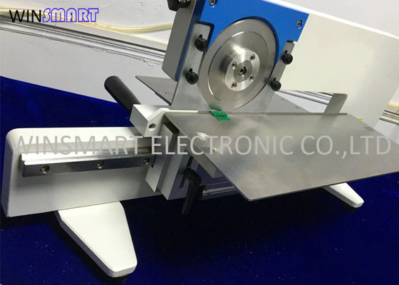 جهاز التحكم اليدوي V Cut PCB Depaneling مع شفرة دائرية + خطية