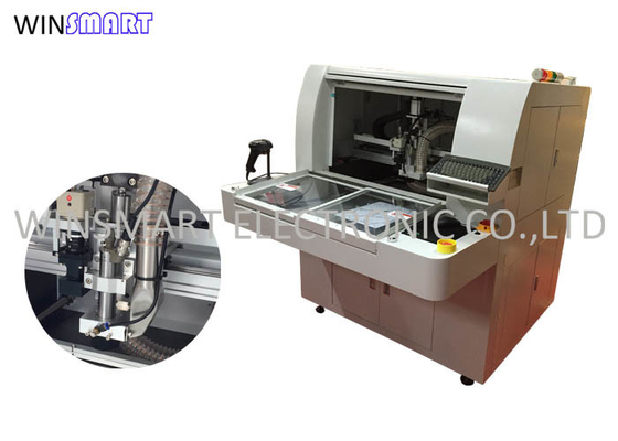 ماكينة التوجيه CNC PCB للقطع الأوتوماتيكية شبه الأوتوماتيكية ، سرعة قص قصوى تبلغ 100 مم / ثانية