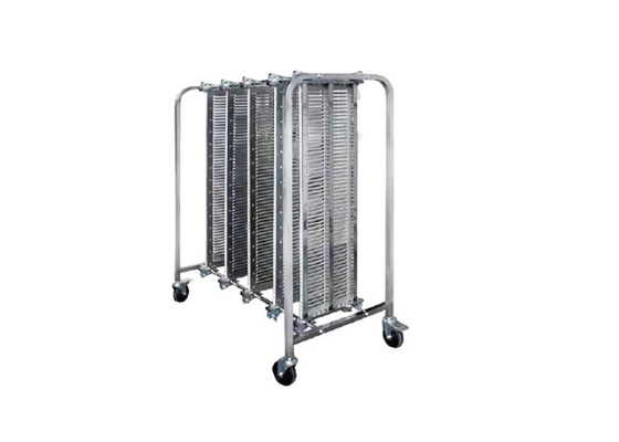 سعر جيد عربة التخزين الصناعية ESD PCB Magazine Rack SMT Circulation Cart الانترنت