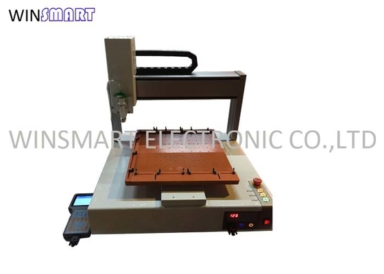 سعر جيد 3 محور روبوت SMD آلة توزيع الغراء الأحمر 400x400mm الجدول الانترنت