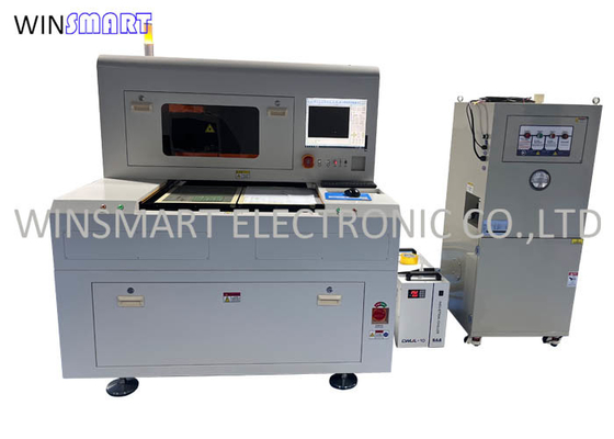 سعر جيد 300x300mm 25W UV Laser PCB Depaneling Machine بدون قطع الإجهاد والغبار الانترنت