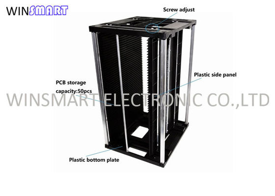 سعر جيد رف تخزين حاوية تحميل PCB 355x320x563mm رف مجلة SMT ESD مضاد للثبات الانترنت