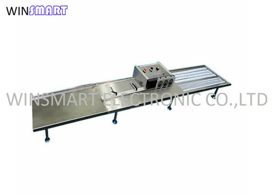 سعر جيد 0.6mm PCB سمك المقصلة آلة القطع ، Alumimum PCB فاصل آلة الانترنت